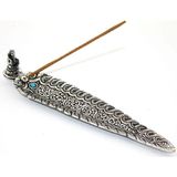 Marsilyan- Metal Kayık Ganeşa Tütsülük Model 3 - Renkli - standart