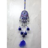 Marsilyan- Metal Nazar Boncuğu Çan Model 18 - Renkli - standart