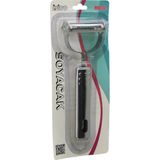 Marsilyan Metal Saplı Çift Başlık Soyacak (K95) - Renkli - standart
