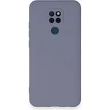 Marsilyan Mey Ithalat® General Mobile Gm 20 Kılıf Nano Içi Kadife Silikon - Gri - 1 - Renkli