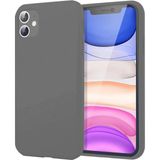 Marsilyan Mey Ithalat® iPhone 11 Kılıf First Silikon - Gri - Renkli