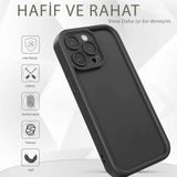 Marsilyan Mey Ithalat® iPhone 11 Kılıf Viera Silikon - Gri - Renkli