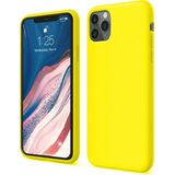 Marsilyan Mey Ithalat® iPhone 11 Pro Kılıf First Silikon - Sarı - Renkli