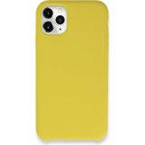Marsilyan Mey Ithalat® iPhone 11 Pro Kılıf Lansman Legant Silikon - Sarı - Renkli