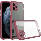 Marsilyan Mey Ithalat® iPhone 11 Pro Kılıf Miami Şeffaf Silikon - Fuşya - Renkli