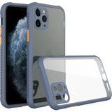 Marsilyan Mey Ithalat® iPhone 11 Pro Kılıf Miami Şeffaf Silikon - Gri - Renkli
