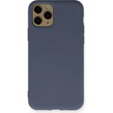 Marsilyan Mey Ithalat® iPhone 11 Pro Kılıf Nano Içi Kadife Silikon - Gri - Renkli
