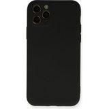 Marsilyan Mey Ithalat® iPhone 11 Pro Kılıf Nano Içi Kadife Silikon - Siyah - Renkli