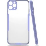 Marsilyan Mey Ithalat® iPhone 11 Pro Kılıf Platin Silikon - Lila - Renkli