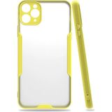 Marsilyan Mey Ithalat® iPhone 11 Pro Kılıf Platin Silikon - Sarı - Renkli