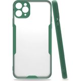 Marsilyan Mey Ithalat® iPhone 11 Pro Kılıf Platin Silikon - Yeşil - Renkli
