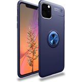Marsilyan Mey Ithalat® iPhone 11 Pro Kılıf Range Yüzüklü Silikon - Mavi - Renkli