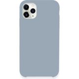 Marsilyan Mey Ithalat® iPhone 11 Pro Max Kılıf Lansman Legant Silikon - Açık Lila - Renkli