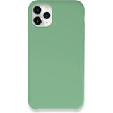 Marsilyan Mey Ithalat® iPhone 11 Pro Max Kılıf Lansman Legant Silikon - Yeşil - Renkli
