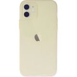 Marsilyan Mey Ithalat® iPhone 12 Kılıf Puma Silikon - Gold - Renkli
