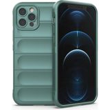 Marsilyan Mey Ithalat® iPhone 12 Pro Kılıf Optimum Silikon - Koyu Yeşil - Renkli