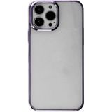 Marsilyan Mey Ithalat® iPhone 13 Pro Kılıf Element Silikon - Mor - Renkli