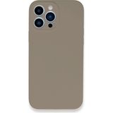 Marsilyan Mey Ithalat® iPhone 13 Pro Kılıf Lansman Legant Silikon - Bej - Renkli