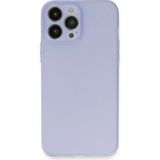 Marsilyan Mey Ithalat® iPhone 13 Pro Max Kılıf Puma Silikon - Mor - Renkli