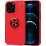 Marsilyan Mey Ithalat® iPhone 13 Pro Max Kılıf Range Yüzüklü Silikon - Kırmızı - Renkli