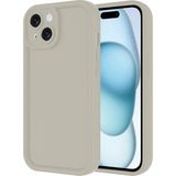 Marsilyan Mey Ithalat® iPhone 14 Kılıf Viera Silikon - Krem - Renkli