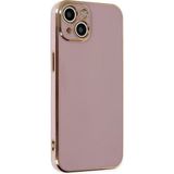 Marsilyan Mey Ithalat® iPhone 14 Kılıf Volet Silikon - Mor - Renkli