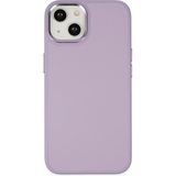 Marsilyan Mey Ithalat® iPhone 14 Plus Kılıf Asya Deri Silikon - Lila - Renkli