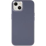 Marsilyan Mey Ithalat® iPhone 14 Plus Kılıf Asya Deri Silikon - Mor - Renkli