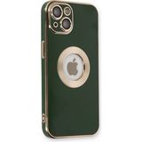 Marsilyan Mey Ithalat® iPhone 14 Plus Kılıf Store Silikon - Yeşil - Renkli