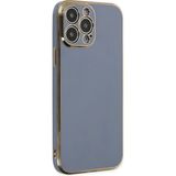 Marsilyan Mey Ithalat® iPhone 14 Pro Kılıf Volet Silikon - Mavi - Renkli