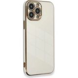 Marsilyan Mey Ithalat® iPhone 15 Pro Kılıf Volet Silikon - Beyaz - Renkli