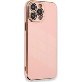 Marsilyan Mey Ithalat® iPhone 15 Pro Kılıf Volet Silikon - Pembe - Renkli