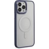 Marsilyan Mey Ithalat® iPhone 15 Pro Max Kılıf Room Magneticsafe Silikon - Sierra Blue - Renkli