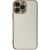 Marsilyan Mey Ithalat® iPhone 15 Pro Max Kılıf Volet Silikon - Beyaz - Renkli
