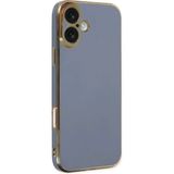 Marsilyan Mey Ithalat® iPhone 16 Kılıf Volet Silikon - Mavi - Renkli