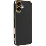 Marsilyan Mey Ithalat® iPhone 16 Kılıf Volet Silikon - Siyah - Renkli