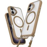 Marsilyan Mey Ithalat® iPhone 16 Plus Kılıf Enka Magsafe Silikon Kılıf - Desert - Renkli