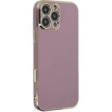 Marsilyan Mey Ithalat® iPhone 16 Pro Kılıf Volet Silikon - Mor - Renkli