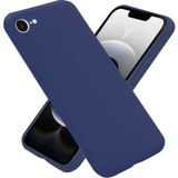 Marsilyan Mey Ithalat® iPhone 16E Kılıf Nano Içi Kadife Silikon - Lacivert - Renkli