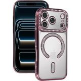 Marsilyan Mey Ithalat® iPhone 17 Pro Max Joke Simli Magneticsafe Kılıf - Pembe - Renkli
