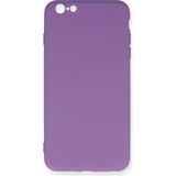 Marsilyan Mey Ithalat® iPhone 6 Plus Kılıf Nano Içi Kadife Silikon - Mor - 1 - Renkli