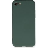 Marsilyan Mey Ithalat® iPhone 7 Kılıf Nano Içi Kadife Silikon - Koyu Yeşil - 1 - Renkli