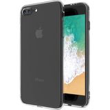 Marsilyan Mey Ithalat® iPhone 8 Plus Kılıf Deluxe 2mm Şeffaf Silikon - 1 - Renkli
