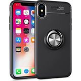 Marsilyan Mey Ithalat® iPhone Xs Max Kılıf Range Yüzüklü Silikon - Siyah - 1 - Renkli