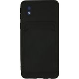 Marsilyan Mey Ithalat® Samsung Galaxy A01 Core Kılıf Kelvin Kartvizitli Silikon - Siyah - Renkli