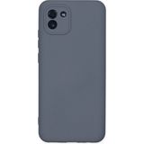 Marsilyan Mey Ithalat® Samsung Galaxy A03 Kılıf Nano Içi Kadife Silikon - Gri - 1 - Renkli