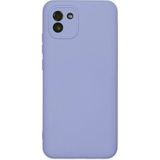Marsilyan Mey Ithalat® Samsung Galaxy A03 Kılıf Nano Içi Kadife Silikon - Lila - 1 - Renkli