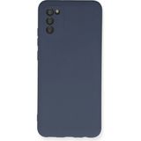 Marsilyan Mey Ithalat® Samsung Galaxy A03S Kılıf Nano Içi Kadife Silikon - Gri - 1 - Renkli