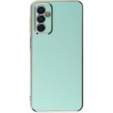 Marsilyan Mey Ithalat® Samsung Galaxy A04S Kılıf Volet Silikon - Açık Yeşil - 1 - Renkli