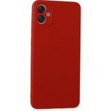Marsilyan Mey Ithalat® Samsung Galaxy A05 Kılıf First Silikon - Kırmızı - 1 - Renkli